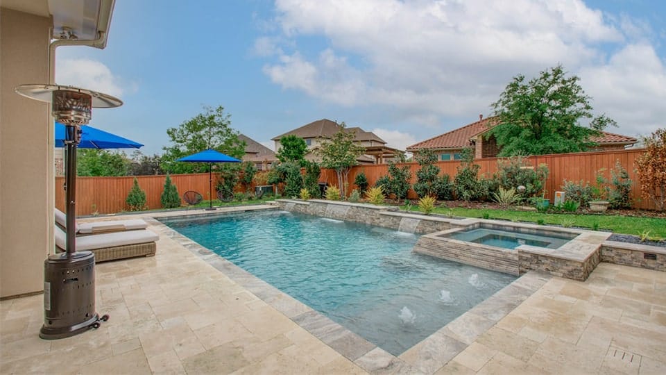 Custom Pools in Broad Oaks Lane (Houston Area)